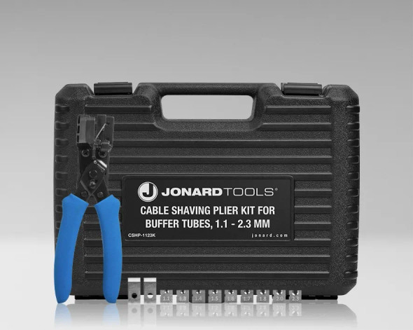 Cable Shaving Plier Kit for Buffer Tubes, 1.1 - 2.3 mm