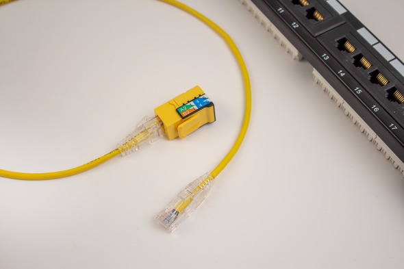 CAT6A UNSHIELDED MOLD-INJECTION SNAGLESS 28AWG STRANDED