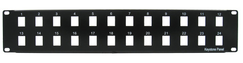 24 port blank - 2U