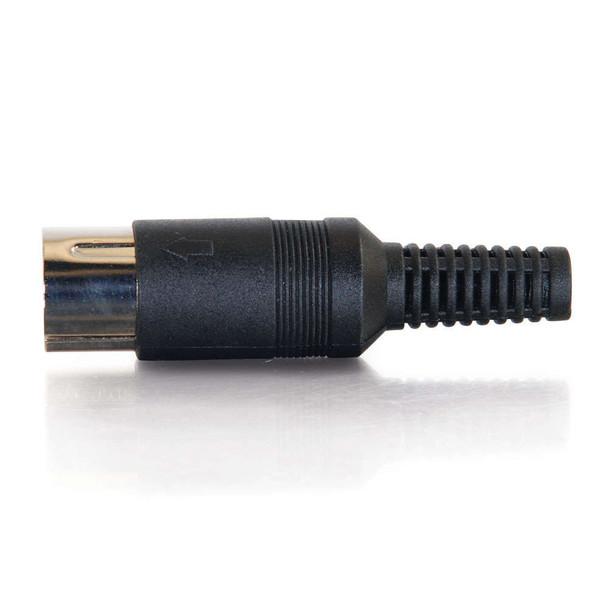 5 PIN DIN CONNECTOR MALE - BLACK - 01690