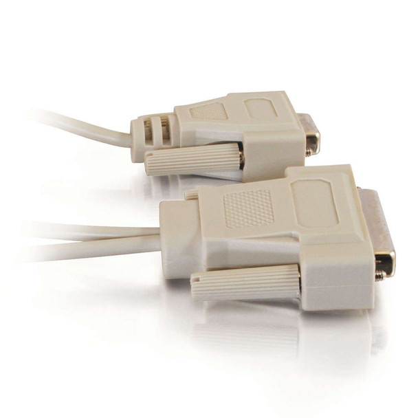 6ft DB9F TO DB25F SERIAL LAPLINK CABLE - 02897 *Discontinued*