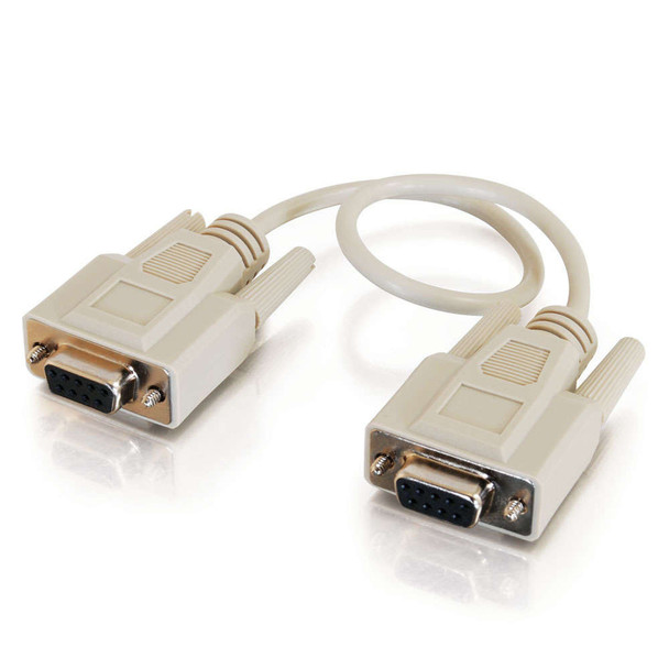 10ft DB9 F/F NULL MODEM CABLE - 03045