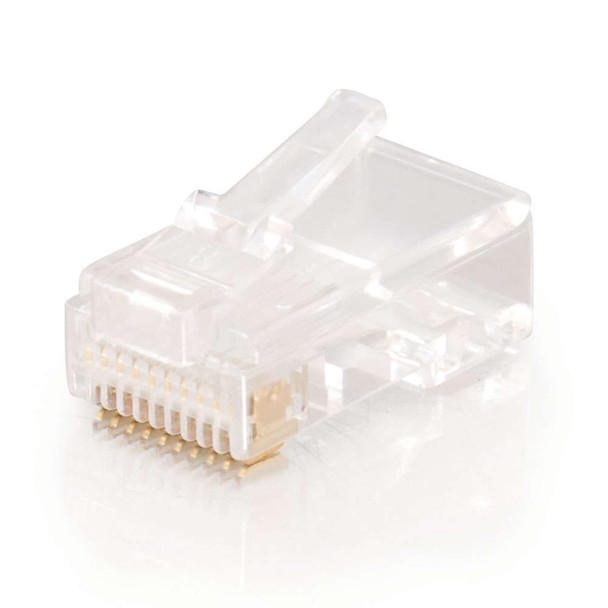 RJ45 10x10 MOD PLUG ROUND STRND CABLE - 04744