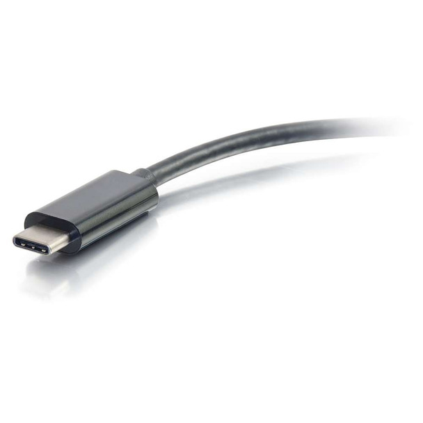 USB-C Ethernet and 3-Port USB Hub Black - 29747