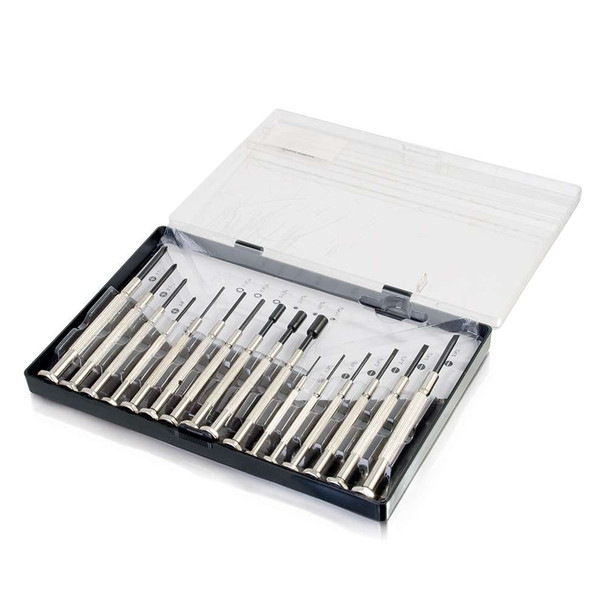 16 PIECE JEWELER SCREWDRIVER SET - 38014