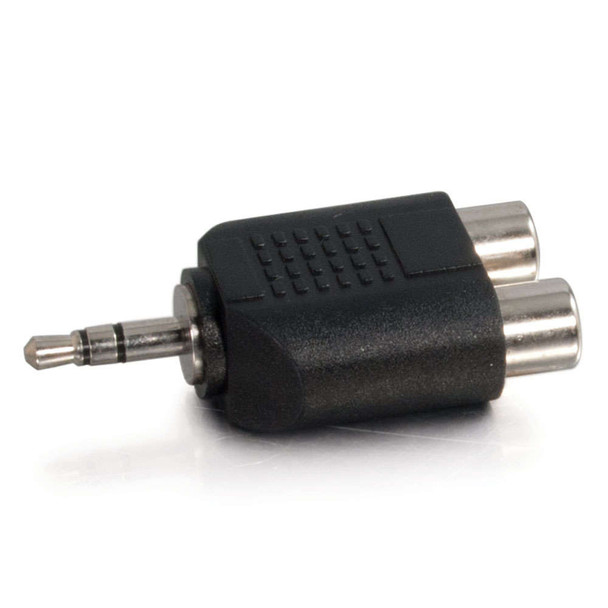 3.5MM STEREO MALE TO 2X RCA FEMALE - 40645