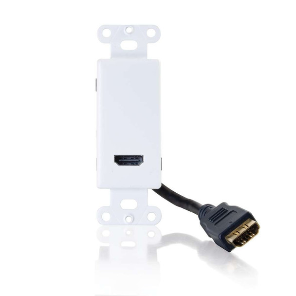 HDMI Decora Passthrough WP White - 41043