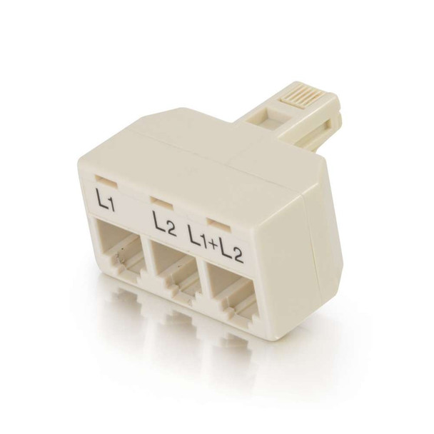 TWO LINE TELEPHONE SPLITTER L1 + L2 - 41062 ***Discontinued***