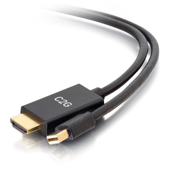 6ft mDP to HDMI Cable 4K Passive Black - 54436