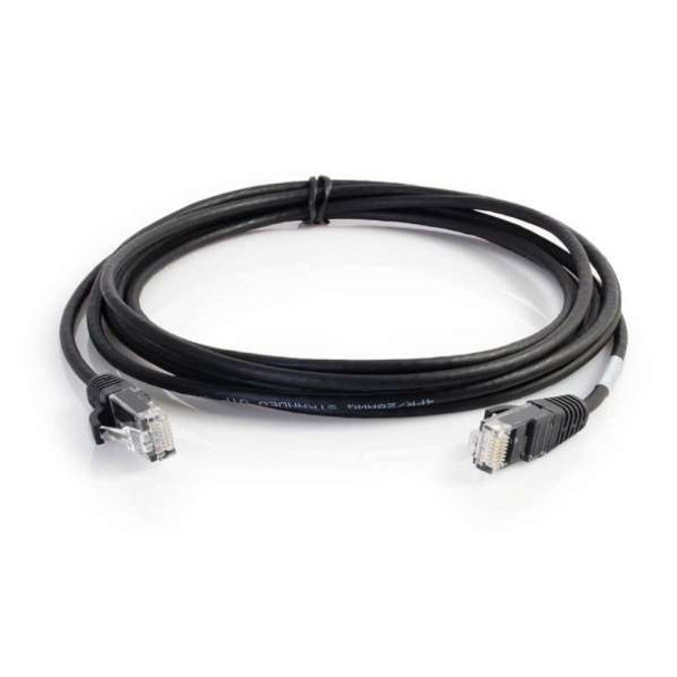 VS 8ft BLK SNAGLESS C6 28AWG UTP - 576-RD35-008