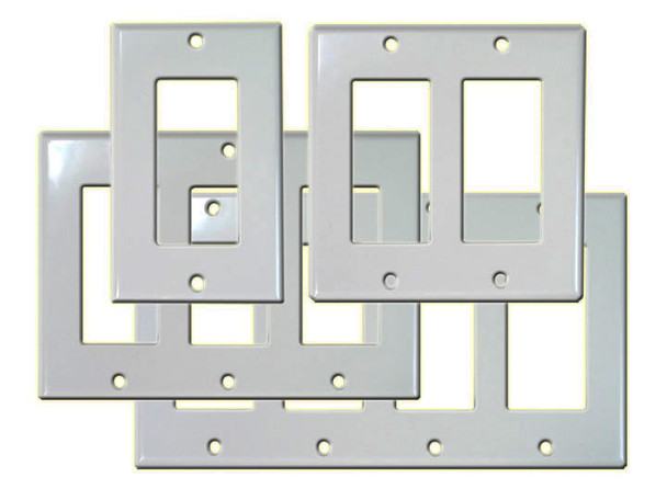 DOUBLE-GANG DECOR WALLPLATE