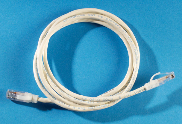 Cord Clarity 5E,14ft, White - MC5E14-09