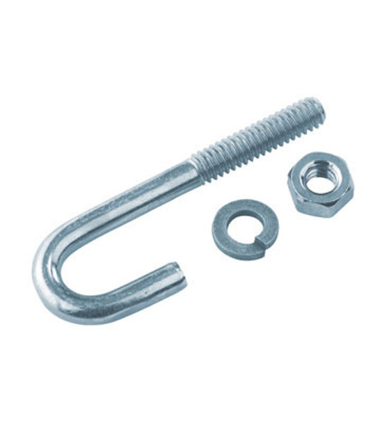 J-BOLT ASSEMBLY 1/4-20" X 2.25", ZINC - P987527H