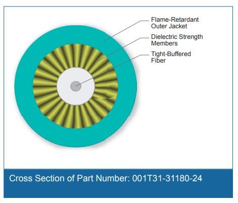 Cross Section of Part Number: 001T31-31180-24