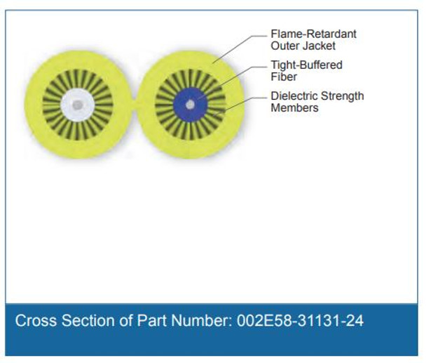 Cross Section of Part Number: 002E58-31131-24