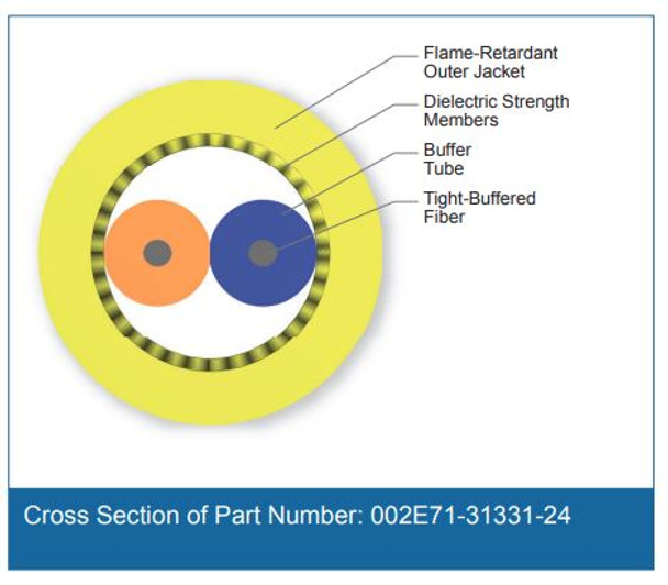 Cross Section of Part Number: 002E71-31331-24
