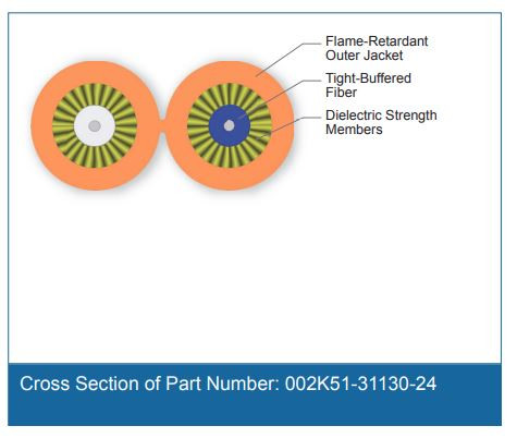 Cross Section of Part Number: 002K51-31130-24