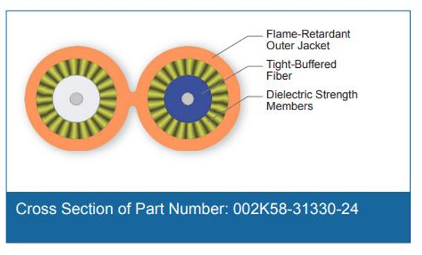 Cross Section of Part Number: 002K58-31330-24