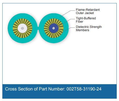 Cross Section of Part Number: 002T58-31190-24