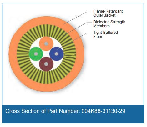 Cross Section of Part Number: 004K88-31130-29