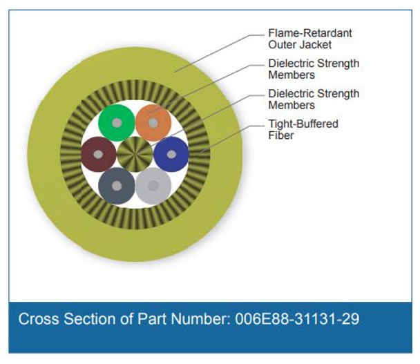 Cross Section of Part Number: 006E88-31131-29