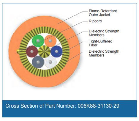 Cross Section of Part Number: 006K88-31130-29