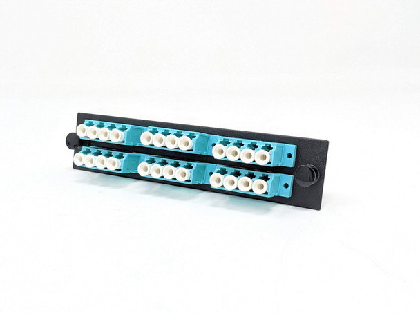 FIBER OPTIC PANEL LC 6P QUAD MM