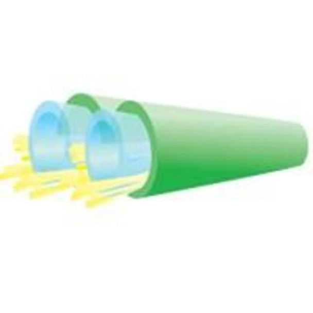 TLC Furcation Tube 3mm Duplex Green - F00FDX3NUG {Qty. 25, $0.75/ea.}