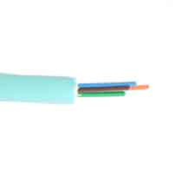TLC Distribution Cable 4 Fiber Multimode 50/125um (OM3) ClearCurve Riser Aqua - M50DI04CGNRA44 {Qty. 25, $0.90/ea.}