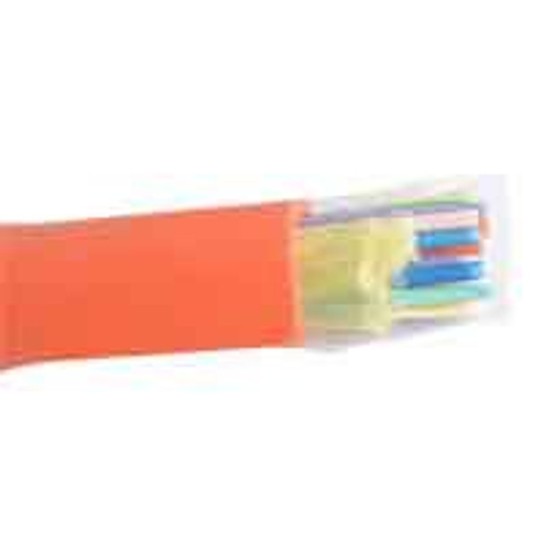 TLC 24 Fiber MM 50um OM2 Distribution Fiber Cable w/AIA Riser 16.6mm OD-Orange - M50DI24C2NROAIA2 {Qty. 25, $4.25/ea.}