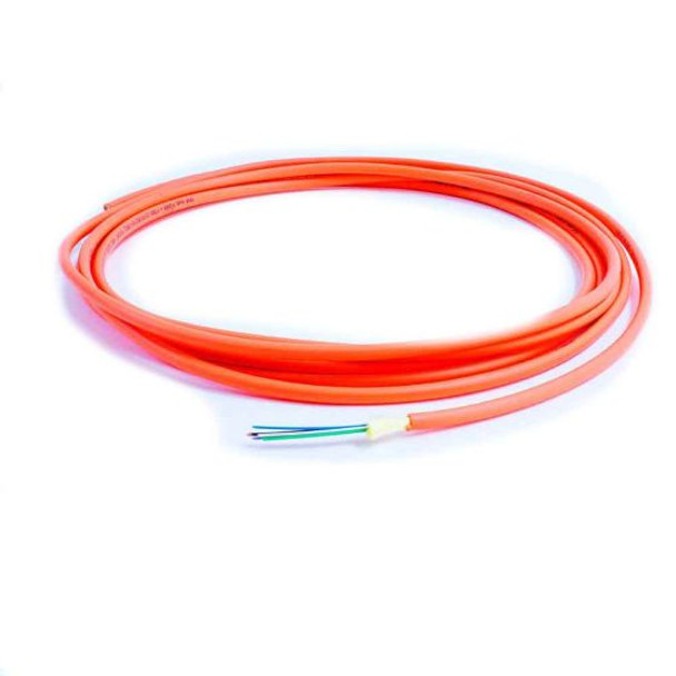 TLC 6 Fiber MM 50um OM2 Distribution Fiber Optic Cable Riser Orange 4.8mm OD - M50DI06C2NRO48 {Qty. 25, $1.20/ea.}