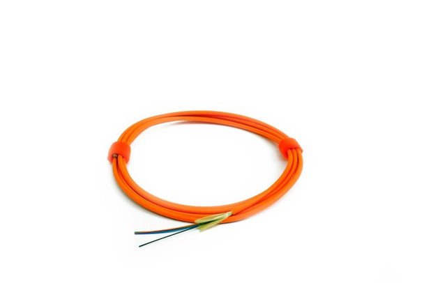 TLC Distribution Cable 4 Fiber Multimode 62.5/125um Infinicor300 Riser Orange - M62DI04C3NRO44 {Qty. 25, $1.15/ea.}