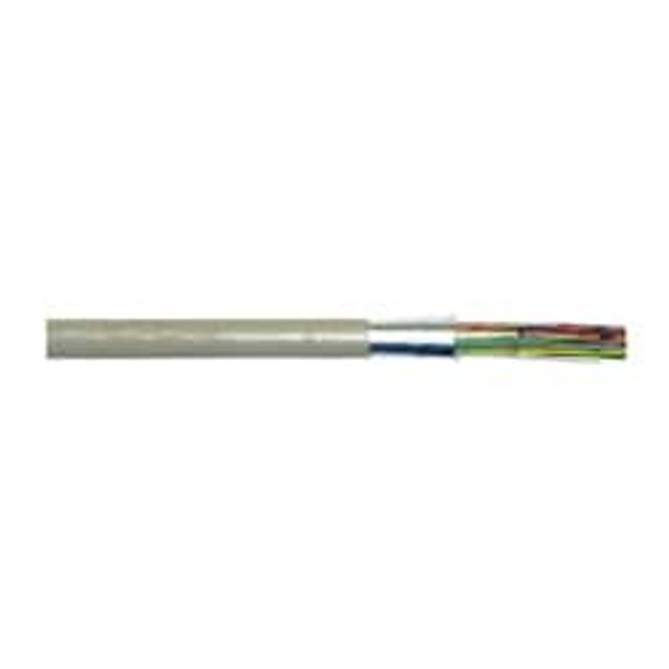 Copper Cable, 100 Pair, 24 AWG, Switchboard 85 Ohm Cable, Riser Rated, Solid Conductor, PRPVC/PVC Grey Jacket, 5000 MT Reel 02-820-10