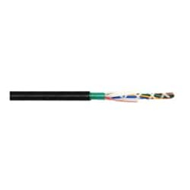 Fiber Cable, 6 Fiber, 62.5/125um Multimode OM1, TeraGain, Loose Tube, Single Jacket, Steel Armored, Black Jacket 120066G01
