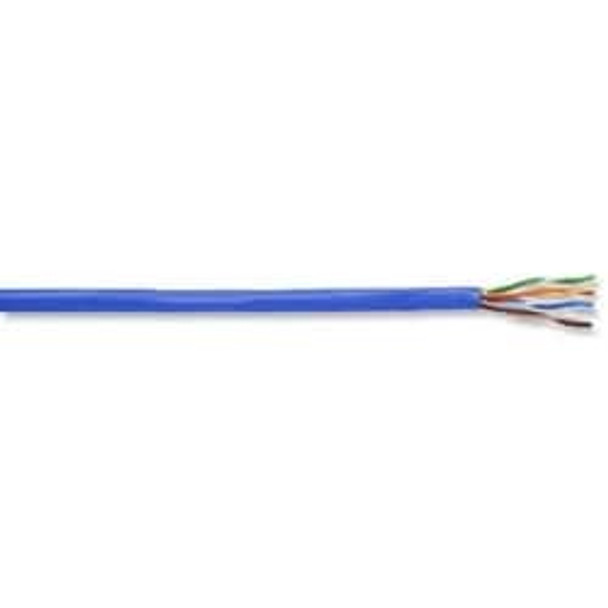 Plenum Copper Cable, 4 Pair, 24 AWG, Solid Annealed Plenum Copper Conductor, COBRA Category 5e+, Theroplastic/FRPVC, Purple Jacket, 1000 FT. Pop Box 52-241-78