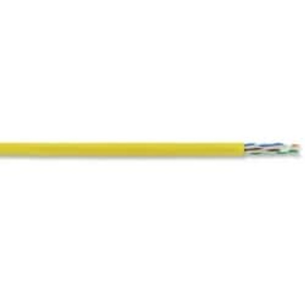 Copper Cable, 4 Pair, 23 AWG NEXTGAIN C6EX CMP Yellow 1, 000 FT. Reel-In-A-Box 54-246-6B