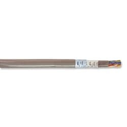 1249C Series Central Office Cable, Riser Rated, 100 Ohm Impedance, 20 Pair, 26 AWG, Tinned Copper Conductor, Dual Aluminum Foil Shield, Grey PVC Jacket, 5000 FT. Reel 55-699-20