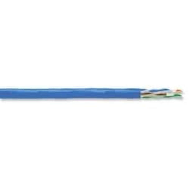Copper Cable, 4 Pair x 23 AWG, 10GAIN XP + Category 6A, Plenum CMP, Blue Jacket, 0.25" Nominal Diameter, 1000 ft. Reel 6B-272-2B
