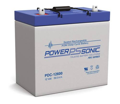 Power Sonic PDC-12600 12V 60AH; NB-T9