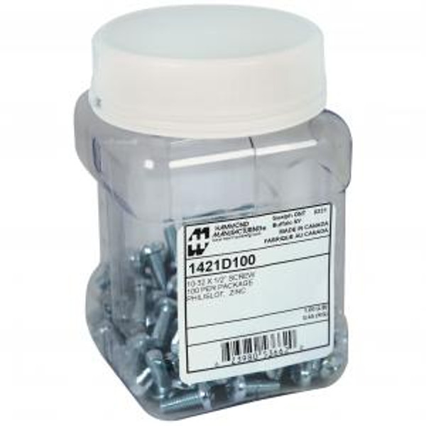 Hammond Manufacturing 1421D100 10-32 Rack Screws