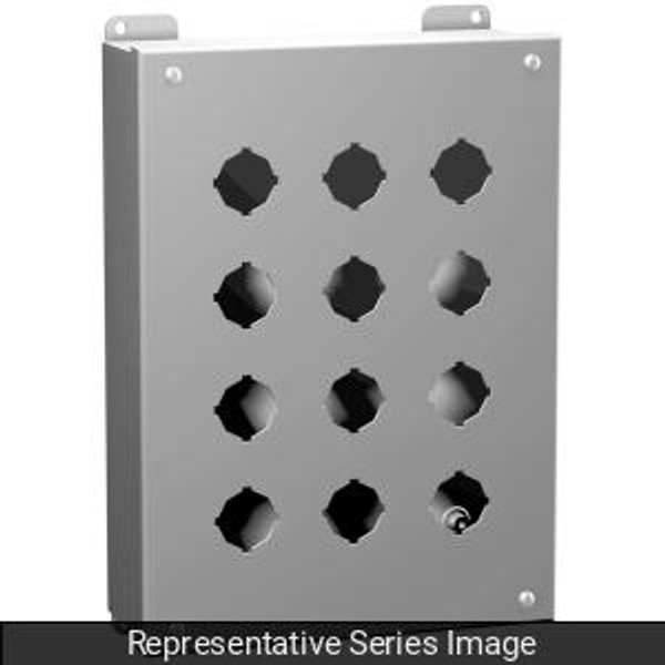 Hammond Manufacturing 1435MS Type 12 Mild Steel Pushbutton Enclosure