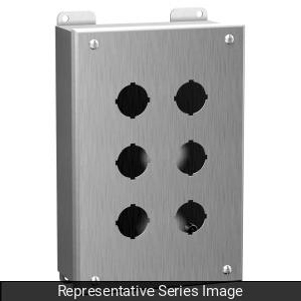 Hammond Manufacturing 1435SSD Type 4, 4X Stainless Steel Pushbutton Enclosure
