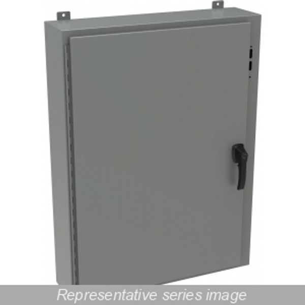 Hammond Manufacturing 1447SL10HK Type 4 Mild Steel Wallmount Disconnect Enclosure