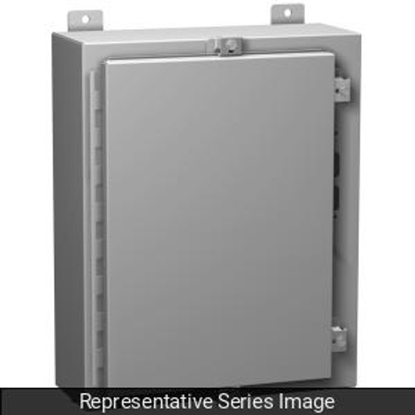 Hammond Manufacturing 1447SN4H12 Type 4 Mild Steel Wallmount Disconnect Enclosure