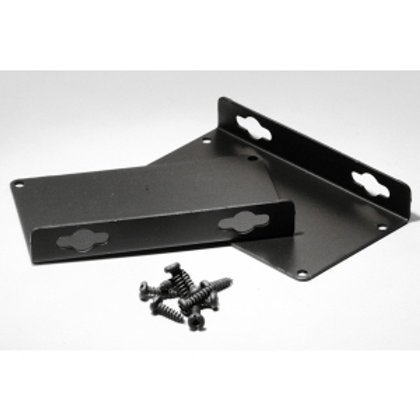 Hammond Manufacturing 1455NFBK black anodized flange kit for 1455N enclosures