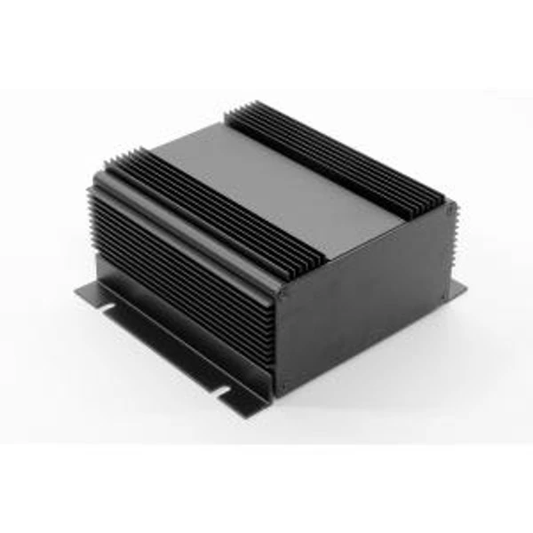 Hammond Manufacturing 1455NHD1201BK extruded aluminum enclosure; black