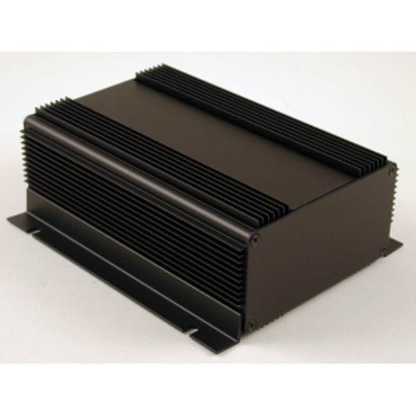 Hammond Manufacturing 1455NHD1601BK extruded aluminum enclosure; black