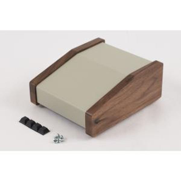 Hammond Manufacturing 1456CE2WHCWW Sloped Aluminum Console Enclosure