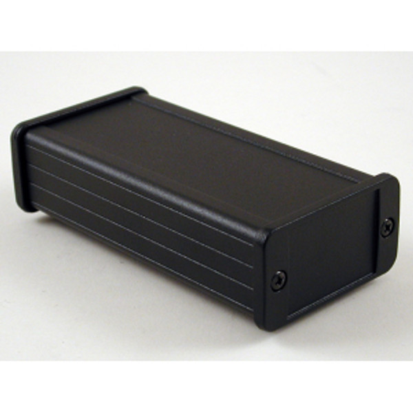 Hammond Manufacturing 1457C1201BK Sloped Aluminum Console Enclosure