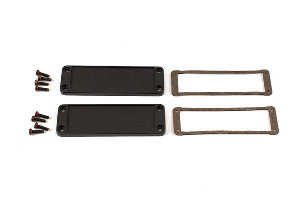 Hammond Manufacturing 1457LEP 1457L EMI/RFI end panels and gasket kit - 2/pack